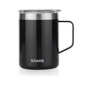 Schafer Iron Man Siyah 350 ml Kupa Termos