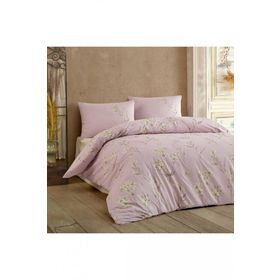 Schafer Jasmine Pembe 3 Parça Tek Kişilik 200x220 cm Nevresim Takımı