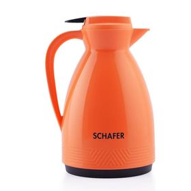 Schafer Kitchenhouse 1 lt Turuncu Cam Termos
