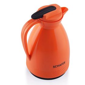 Schafer Kitchenhouse 1 lt Turuncu Cam Termos