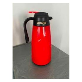 Schafer Kitchenhouse Mimoza 1.5 lt Kırmızı Cam Termos
