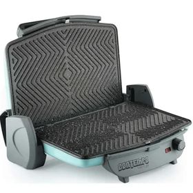 Schafer Marmor Contempo 1800 W 5 Adet Pişirme Kapasiteli Teflon Çıkarılabilir Plakalı Izgara ve Tost Makinesi Turkuaz