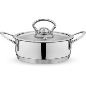 Schafer Micro Mini 14 cm Basık Çelik Tencere