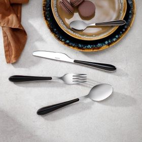 Schafer Mona 24 Parça Siyah Çatal Kaşık Bıçak Takımı