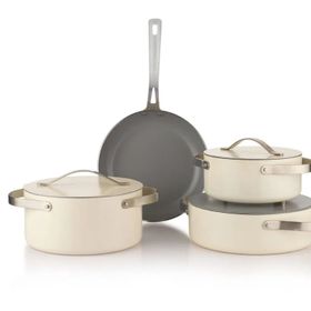 Schafer Moonlight Seramik 7 Parça Krem Tencere Seti
