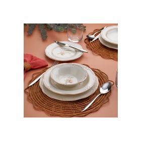 Schafer Nostalgia 24 Parça Çiçekli Yemek Takımı