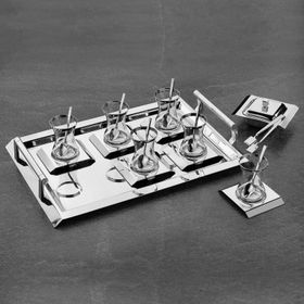 Schafer PE-6067 P02 Platz Platin 40 Parça Bardak Takımı Seti