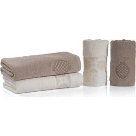 Schafer Premium Bej 4 Parça Hamam Seti