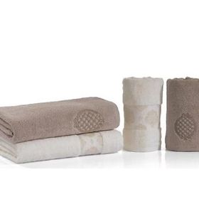 Schafer Premium Bej 4 Parça Hamam Seti