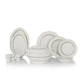 Schafer Serene Gold 60 Parça Yemek Takımı