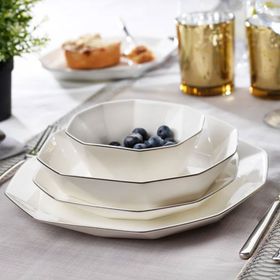 Schafer Siena 24 Parça Gümüş Yemek Takımı