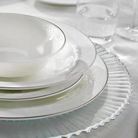 Schafer Silver Platin 02 56 Parça Yemek Takımı