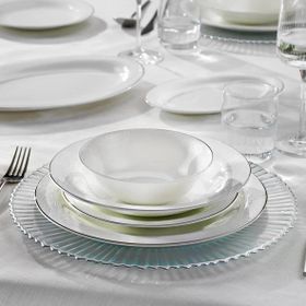 Schafer Silver Platin 02 56 Parça Yemek Takımı