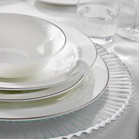 Schafer Silver Platin 02 56 Parça Yemek Takımı