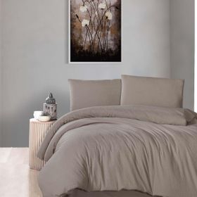 Schafer Soft Gofre 4 Parça Çift Kişilik Nevresim Seti