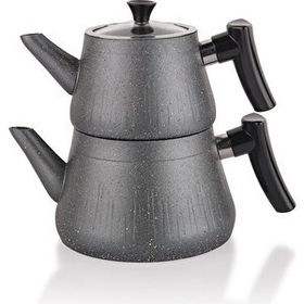 Schafer Solea 3 Parça Gri Çaydanlık Takımı