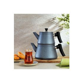 Schafer Solea 3 Parça Gri Çaydanlık Takımı
