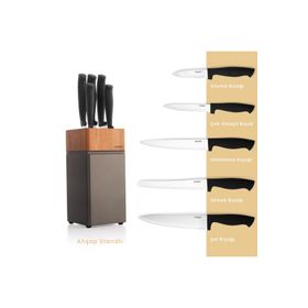 Schafer Solide 6 Parça Gri 01 Bıçak Seti