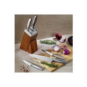 Schafer Solide Ahşap 6 Parça Kahverengi 03 Bıçak Seti