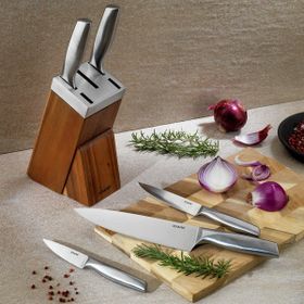 Schafer Solide Ahşap 6 Parça Kahverengi 03 Bıçak Seti