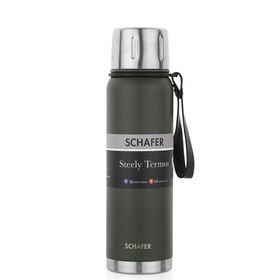 Schafer Steely 750 ml Yeşil Termos