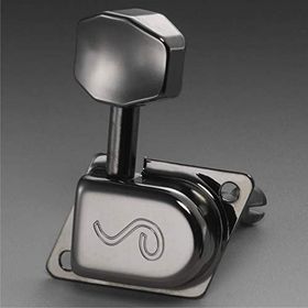Schaller 10580620 Ruthenium F70S 6 Sol Burgu Takımı