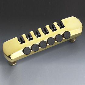 Schaller 12070500 Altın Fiksli Elektro Gitar Kuyruğu