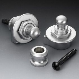 Schaller 14010301 Krom-Mat Gitar Askı Pimi