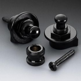 Schaller 14010401 Siyah Gitar Askı Pimi