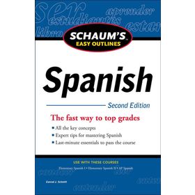 Schaum's Easy Outline of Spanish, Second Edition