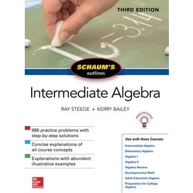 Schaum's Outline of Intermediate Algebra Third Edition
