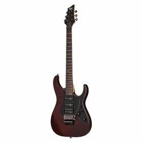 Schecter Banshee-6 FR SGR Walnut Satin Elektro Gitar