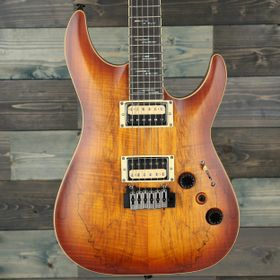 Schecter C-1 Exotic Spalted Maple Elektro Gitar