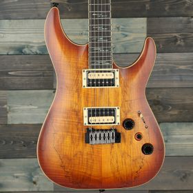 Schecter C-1 Exotic Spalted Maple Elektro Gitar