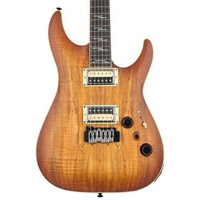 Schecter C-1 Exotic Spalted Maple Elektro Gitar