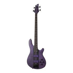 Schecter C-4 GT Satin Trans Purple Bas Gitar
