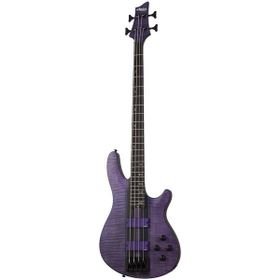Schecter C-4 GT Satin Trans Purple Bas Gitar