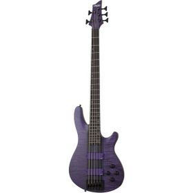 Schecter C-5 GT Satin Trans Purple 5 Telli Bas Gitar