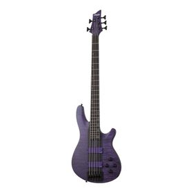 Schecter C-5 GT Satin Trans Purple 5 Telli Bas Gitar