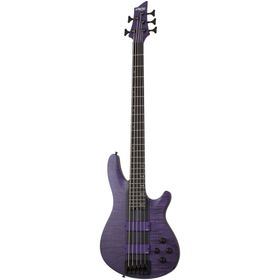Schecter C-5 GT Satin Trans Purple 5 Telli Bas Gitar