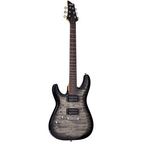 Schecter C-6 Plus Charcoal Burst Elektro Gitar