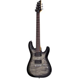 Schecter C-6 Plus Charcoal Burst Elektro Gitar