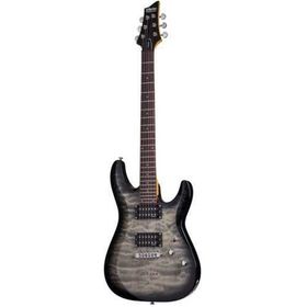 Schecter C-6 Plus Charcoal Burst Elektro Gitar