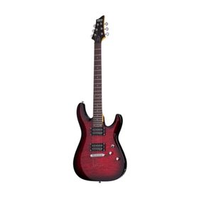 Schecter C-6 Plus See-Thru Cherry Burst Elektro Gitar