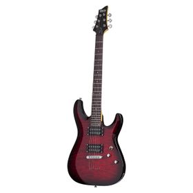Schecter C-6 Plus See-Thru Cherry Burst Elektro Gitar
