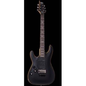 Schecter Demon-6 Aged Black Satin Elektro Gitar