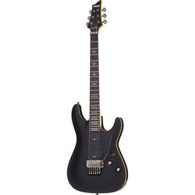 Schecter Demon-6 FR SBK Aged Black Satin Elektro Gitar