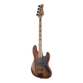 Schecter J-4 Faded Vintage Sunburst Exotic Telli Bass Gitar