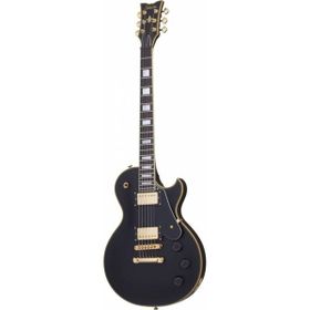 Schecter Solo 6 Custom-BLK Elektro Gitar