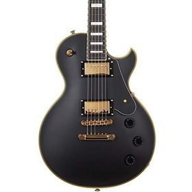 Schecter Solo 6 Custom-BLK Elektro Gitar